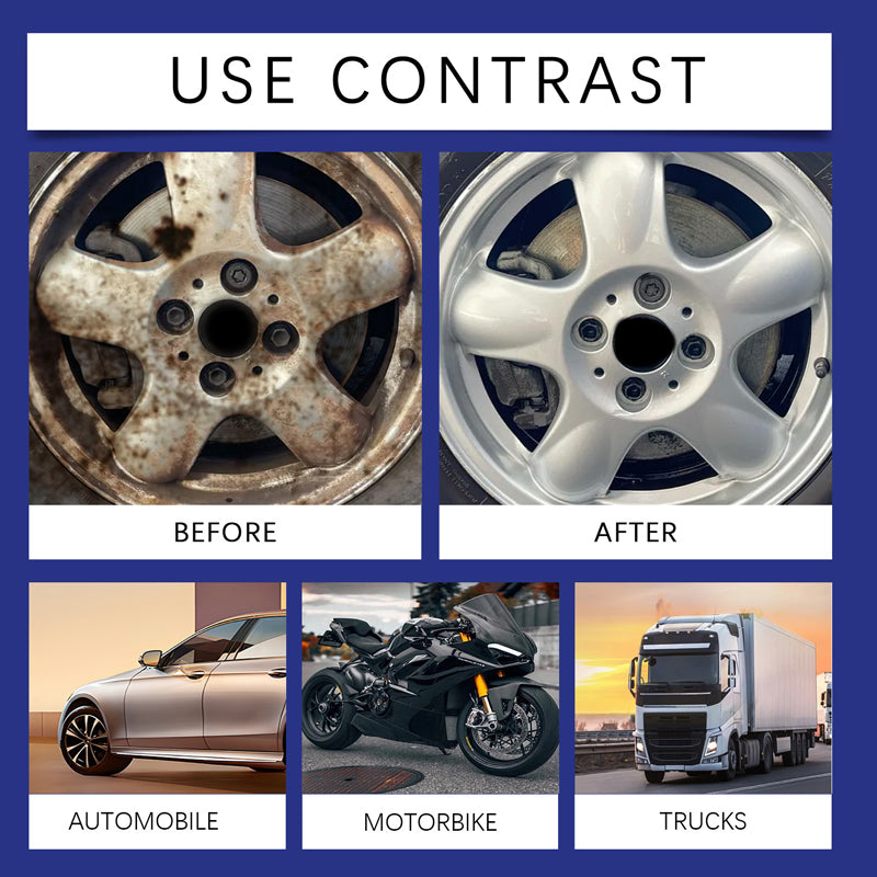 🚗Easy-to-use rust remover for cars and homes